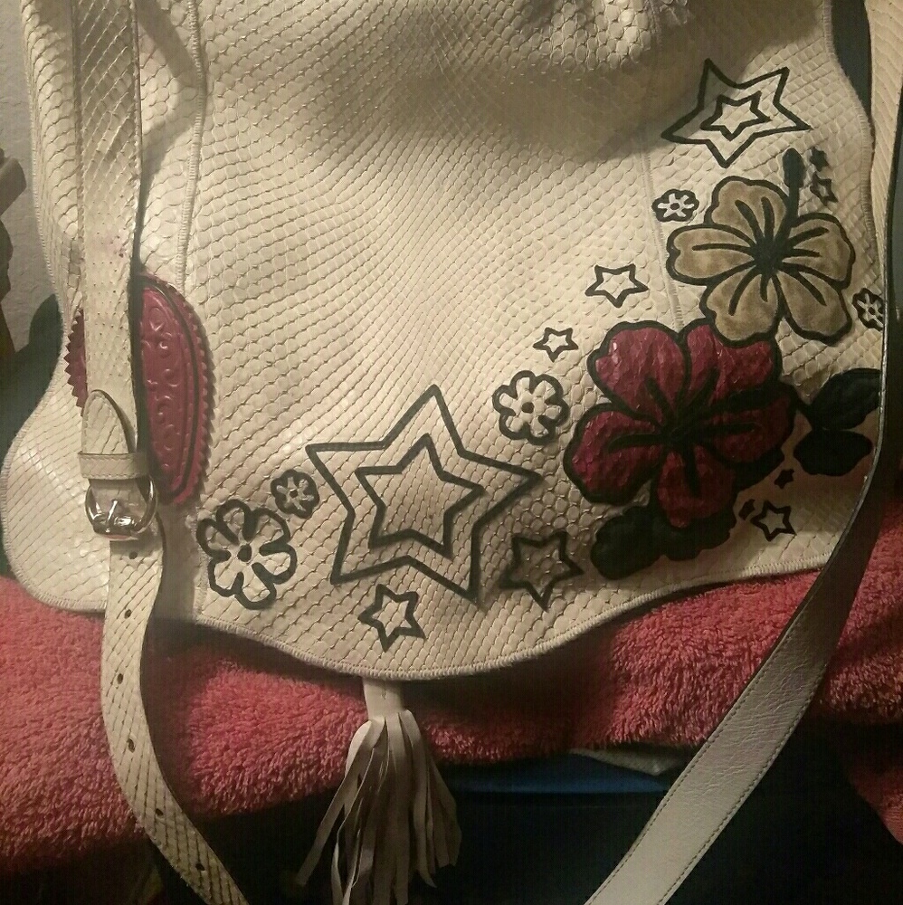 Authentic one of a kind Snakeskin Gucci  purse